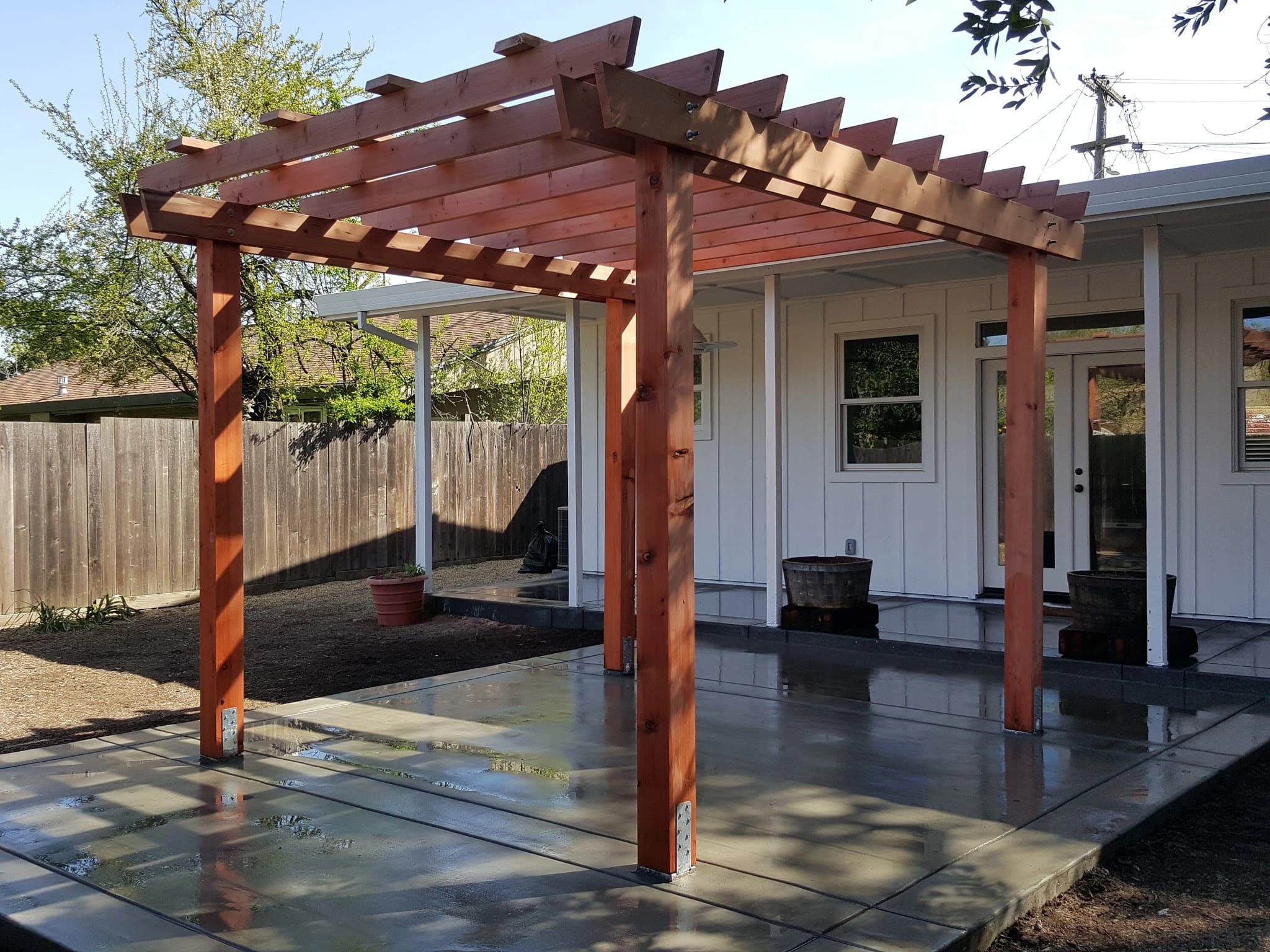 Wood Arbors & Pergolas