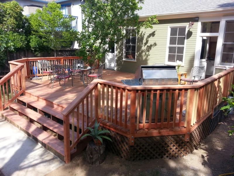 Completed residential fence project
